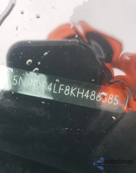 2019 Hyundai Elantra Sel z USA, uszkodzony, nr VIN 5NPD84LF8KH486385